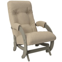 Кресло-глайдер oxford-68 (комфорт) серый 55x100x88 см. Komfort