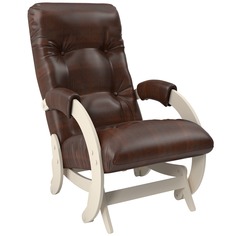 Кресло-глайдер oxford-68 (комфорт) коричневый 55x100x88 см. Komfort