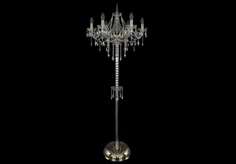 Торшер ivele 200g (bohemia ivele crystal) золотой 160 см.