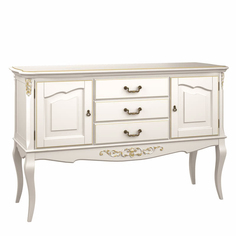 Консоль gold wood (la neige) белый 156.0x52.0x96.5 см.