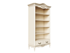 Стеллаж gold wood nwd (la neige) белый 107.0x42.0x203.0 см.