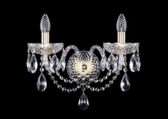 Бра art classic gold sp 2 (bohemia art classic) золотой 39x29x21 см.