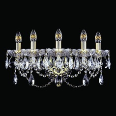 Бра art classic gold 5 (bohemia art classic) золотой 56x24x30 см.