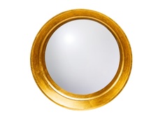Зеркало декоративное настенное «хогард голд» (версия s) (fish-eye) (object desire) золотой 6 см.