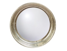 Зеркало декоративное настенное «хогард сильвер» (версия s) (fish-eye) (object desire) серебристый 6 см.