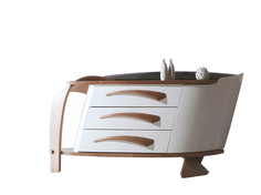 Тумба brazo (actualdesign) коричневый 57.0x85.0x162.0 см.