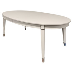 Обеденный стол раздвижной modena (fratelli barri) белый 180x77x110 см.