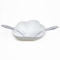 Миска для салата cloud (qualy) белый