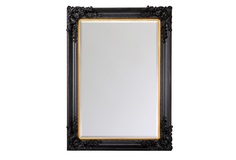 Зеркало «моррис блэк» (версия s) (object desire) черный 79x109x7 см.