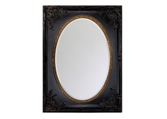 Зеркало «орели блэк» (object desire) черный 84x114x4 см.