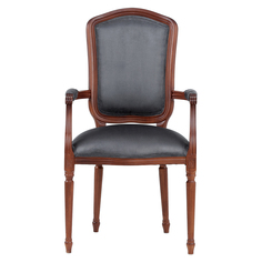 Полукресло «french anthracite» (object desire) серый 57x103x47 см.
