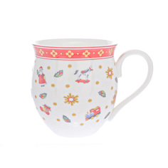 Кружка toys red 440 мл (repast) белый