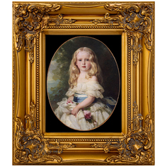 Репродукция картины «принцесса луиза фон боден» (object desire) бежевый 34x40x5 см.