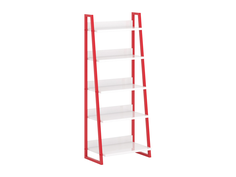 Стеллаж board малый (ogogo) красный 64x154x37 см.