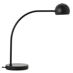 Лампа настольная ball usb (frandsen) черный 47x45x15 см.