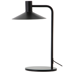Лампа настольная minneapolis (frandsen) черный 25x53x36 см.