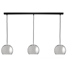 Люстра ball (frandsen) серебристый 100x169 см.