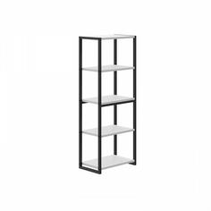 Стеллаж board (ogogo) белый 55x142x33 см.