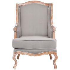 Кресло «клермон» light grey (object desire) серый 66x106x64 см.