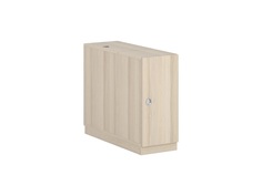 Тумба uno (ogogo) бежевый 36x81x98 см.