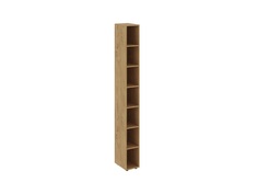 Стеллаж узкий modus (ogogo) коричневый 25x233x38 см.