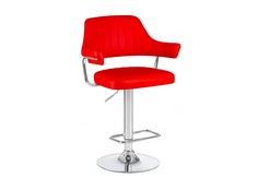 Стул барный charly (dobrin) красный 61x99x57 см.