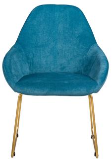 Кресло kent (r-home) голубой 58x84x59 см.