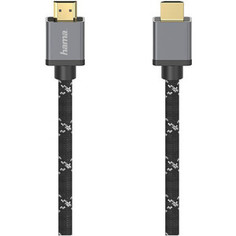 Кабель HDMI HAMA H-205240 HDMI (m)/HDMI (m) 3м. Позолоченные контакты черный/серый (уп.:1шт) (00205240)