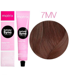 Краска для волос Matrix SoColor Sync Pre-Bonded тонирующая без аммиака 7MV (7.82)