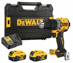 Аккумуляторная ударная бесщеточная дрель-шуруповерт DEWALT DCD805P2T, 18 В, 2 акб 5Ач
