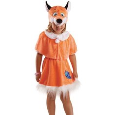 Карнавальный костюм для девочек 4-7 лет р 122 Карнавалия Лисичка