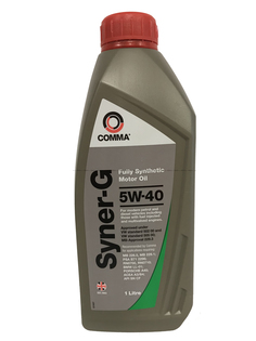 COMMA 5W40 SYNER-G (1L)_масло мот.! син.\ ACEA A3/B4,API SN/CF, MB 229.1(3),VW 502.00/505.