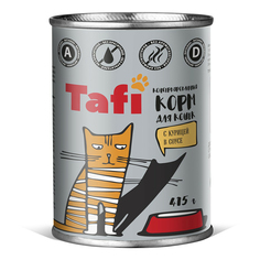 Влажный корм для кошек Tom Cat с курицей, 415 г