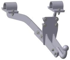 Фаркоп Oris (Bosal) на ГАЗ Газель 3302, только для базы 2,4 м Track 1997-2022