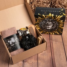 Набор подарочный Этель Absolute полотенце 30х60 и аксс 5 предм