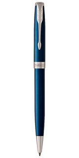 Шариковая ручка Parker Sonnet Core K539 (CW1931536) LaqBlue CT M черн. черн. подар.кор.