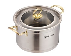 Кастрюля ZEIDAN Z-501058 GOLD
