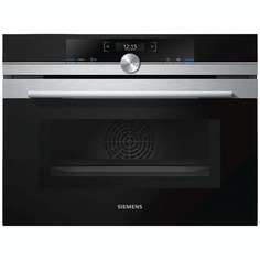 Встраиваемый электрический духовой шкаф Siemens CM633GBS1 черный