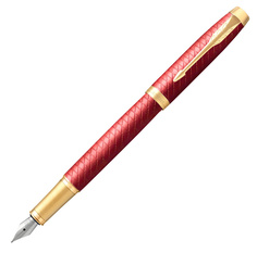 Перьевая ручка Parker IM Premium F318 CW2143650 Red GT F сталь нержавеющая подар.кор.