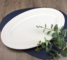 Блюдо сервировочное "Маршмеллоу" 40*25*2,5см. Nouvelle