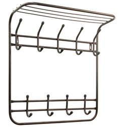 Вешалка настенная ИСТОК Комфорт 5/4 ВНК541 2 шт/уп, медный антик Istok