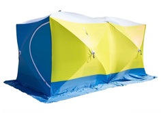 Палатка Стэк ДУБЛЬ-3 Т трехслойная дышащая