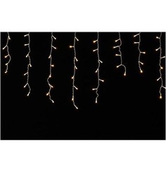 LED гирлянда FUNRAY Бахрома IC-120WW, 3.0*0.7м, 120 LED,теп.бел., IP20, прозрачный шнур 1,