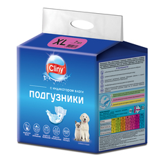 Подгузники для кошек и собак Cliny, XL