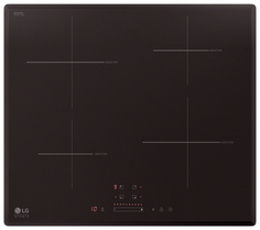 Встраиваемая варочная панель индукционная LG HU642PH Black