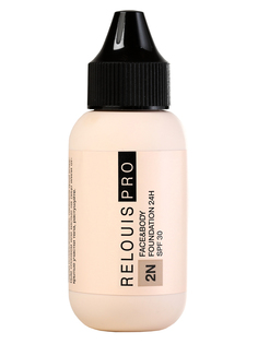 Крем тональный RELOUIS PRO Face&Body Foundation 24H SPF30 тон 2N средний нейтральный