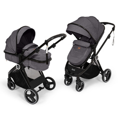 Коляска детская трансформер Nuovita Luno 2 в 1 Grigio/Серый