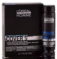 ЛП ОМ Тонирующий гель Кавер 5 №7 набор 3*50 мл Loreal Professionnel