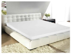 Простынь Guten Morgen 160 х 200 см трикотаж белая