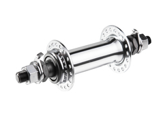 Втулка MTB,32H, передняя стальная 3/8x14Gx100x140 на гайках серебристая TBS